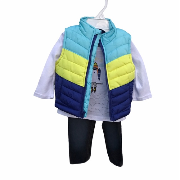 NWT Little Boy 3 piece outfit - Picture 2 of 15